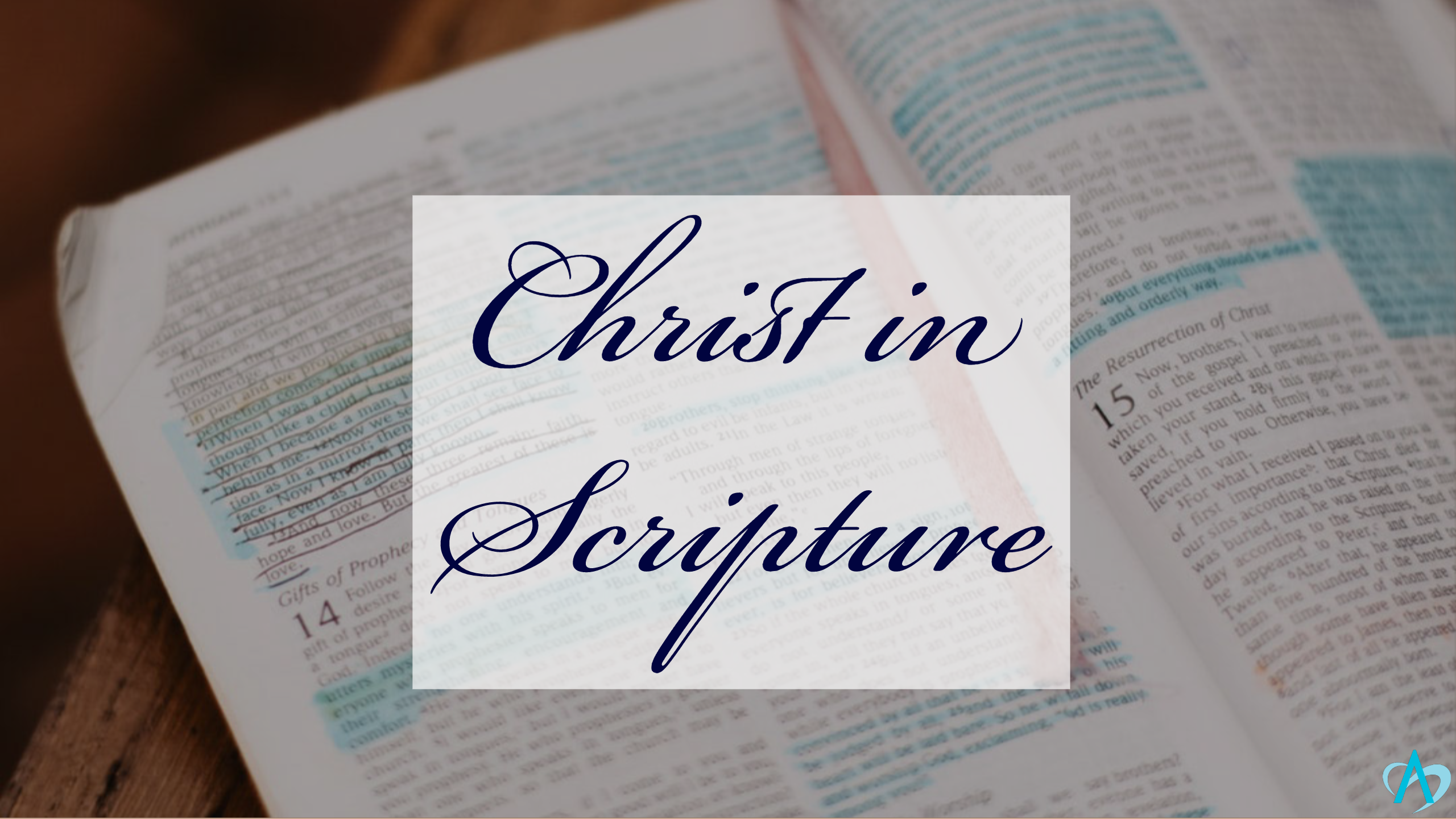 Christ in Scripture