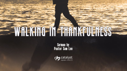 Walking In Thankfulness