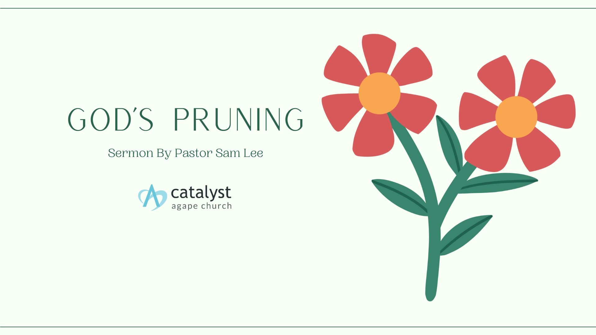 God's Pruning