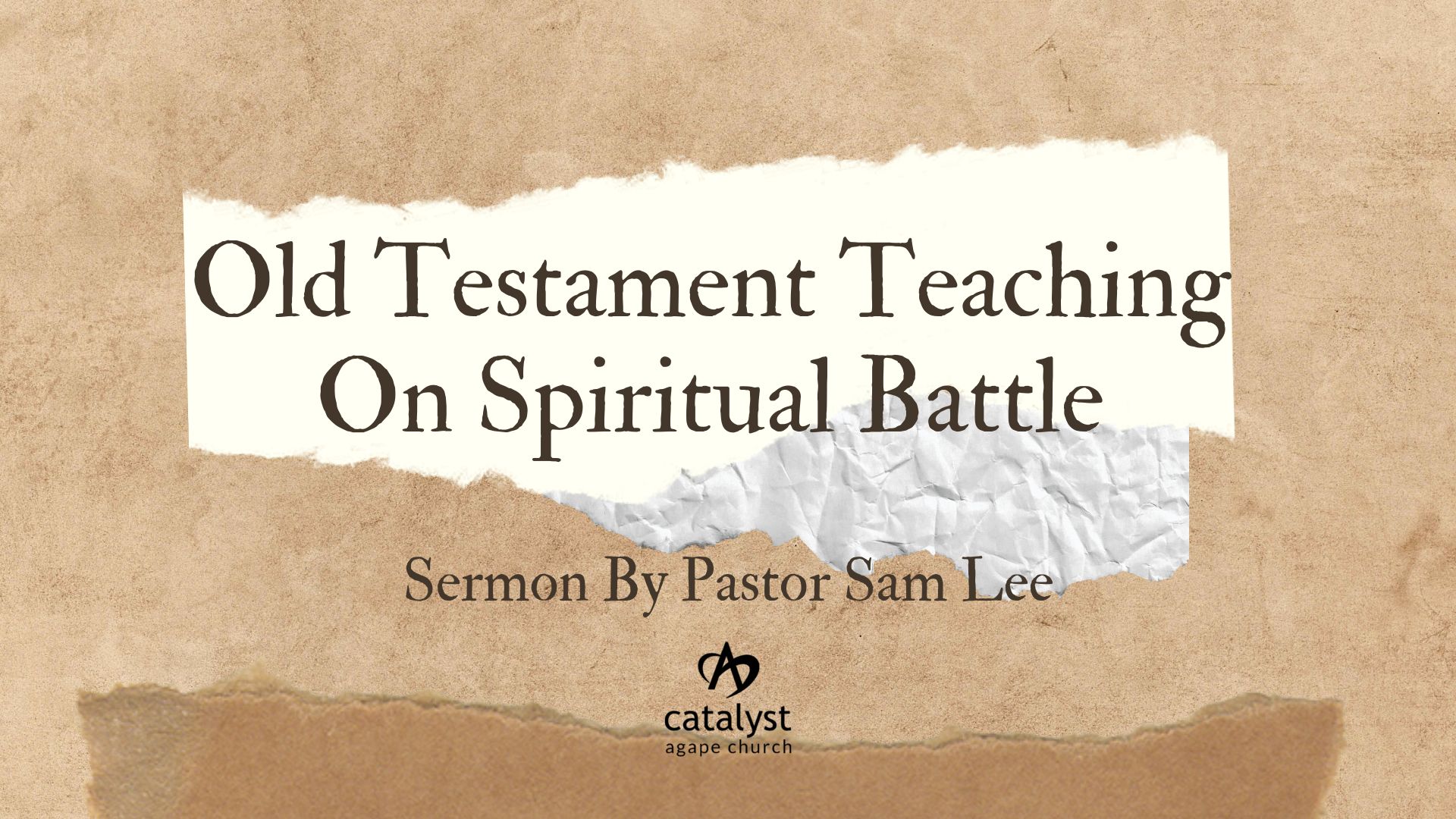 Old Testament Teaching On Spiritual Battle